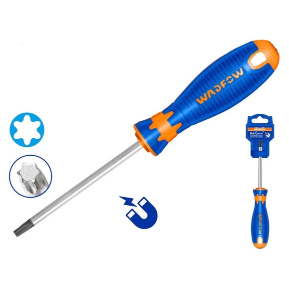 Oтвертка Torx с магнитным наконечником T20х150мм WadFow WSDT226 Oтвертка Torx с магнитным наконечником T20х150мм WadFow WSDT226
