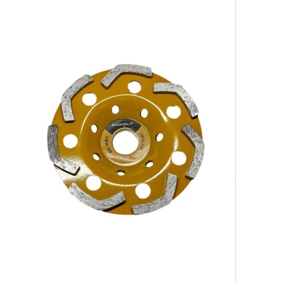 Чашка алмазная бумеранг Monolit 125 мм 1379 Чашка алмазная бумеранг Monolit 125 мм 1379