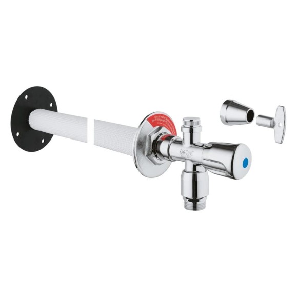 Наружный вентиль Grohe Eggeman Eurotec, хром 41206000