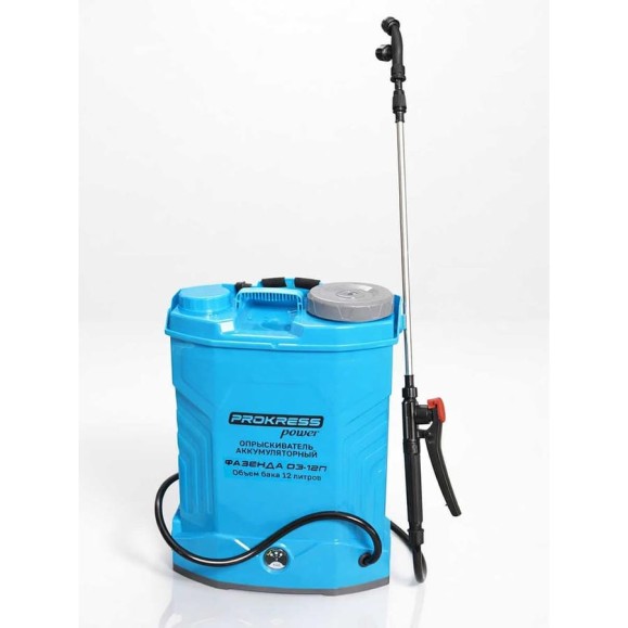 Аккумуляторный опрыскиватель PROKRESSPOWER 12 литров 12V 8,0Ач Prokress Power Фазенда ОЭ-12 л РБ000034966 Аккумуляторный опрыскиватель PROKRESSPOWER 12 литров 12V 8,0Ач Prokress Power Фазенда ОЭ-12 л РБ000034966