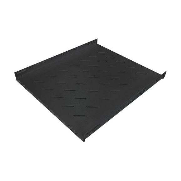 Cтационарная полка SKAT TB Shelf S600-B усиленная (200кг) 19 для шкафа 600мм, черная 4493