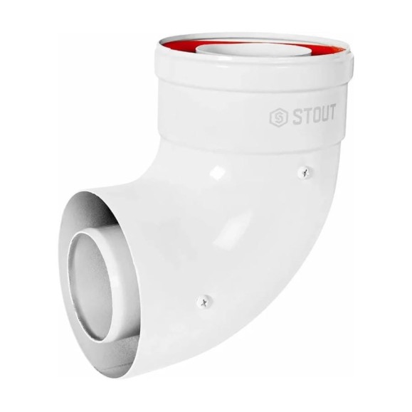 Отвод STOUT SCR-8080-000090  90 конденсац, D80(п-м) PEE9H4MMBG5VJL