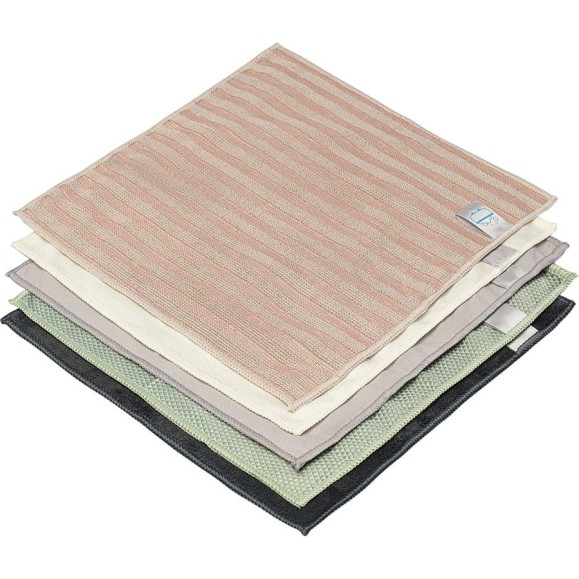 Набор салфеток для комплексной уборки из микрофибры Smart Solutions Cozy Clean, 5 шт. SS0000285 Набор салфеток для комплексной уборки из микрофибры Smart Solutions Cozy Clean, 5 шт. SS0000285