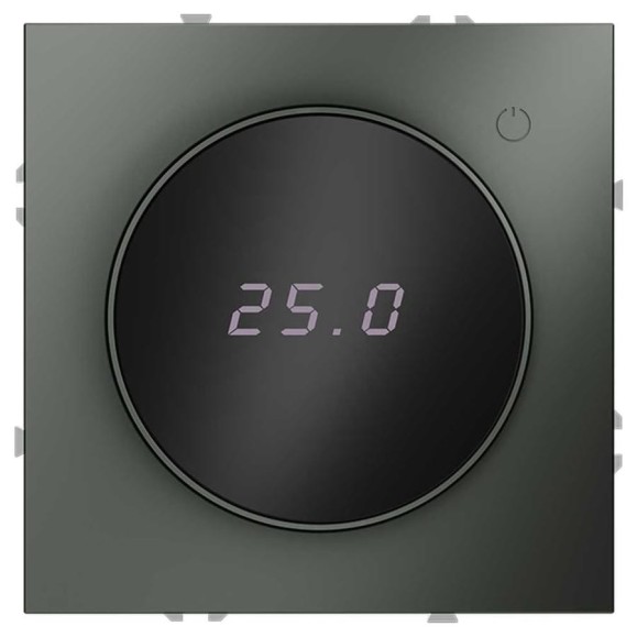 Терморегулятор электронный Voltum S70 с индикацией и датчиком, для теплого пола, (титан) VLS070106 Терморегулятор электронный Voltum S70 с индикацией и датчиком, для теплого пола, (титан) VLS070106