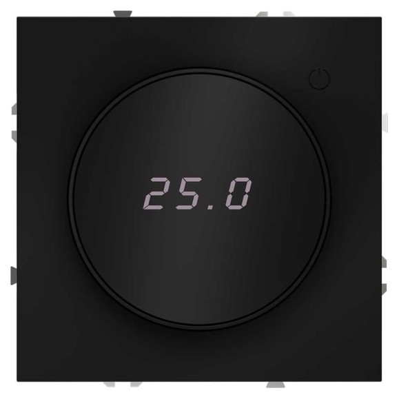 Терморегулятор электронный Voltum S70 с индикацией и датчиком, для теплого пола, (черный матовый) VLS070108 Терморегулятор электронный Voltum S70 с индикацией и датчиком, для теплого пола, (черный матовый) VLS070108