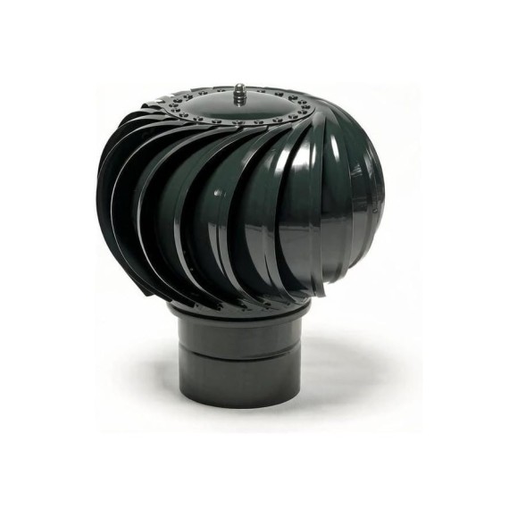 Турбодефлектор ТД-120, оцинкованный металл, RAL 7024 (брендированная упаковка) ТД-120-7024 Турбодефлектор ТД-120, оцинкованный металл, RAL 7024 (брендированная упаковка) ТД-120-7024