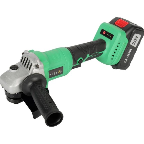 Углошлифовальная машина Zitrek ZKAG20-125 PRO (125мм, 20B, Li-Ion аккум. 4 Aч - 1шт, ЗУ, кейс) 083-1078 Углошлифовальная машина Zitrek ZKAG20-125 PRO (125мм, 20B, Li-Ion аккум. 4 Aч - 1шт, ЗУ, кейс) 083-1078