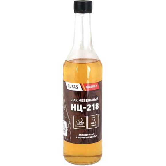 Лак Pufas НЦ-218 Decoself 0,5л тов-200124 Лак Pufas НЦ-218 Decoself 0,5л тов-200124
