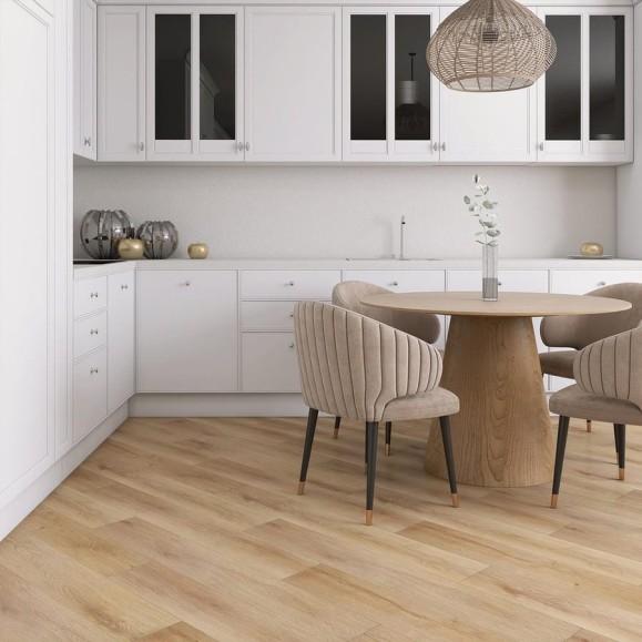 Виниловый пол FLOORWOOD Unit Дуб Кедди, 43 класс, толщина 4 мм, с микрофаской, влагостойкий, 2,6352 кв. м. 5210