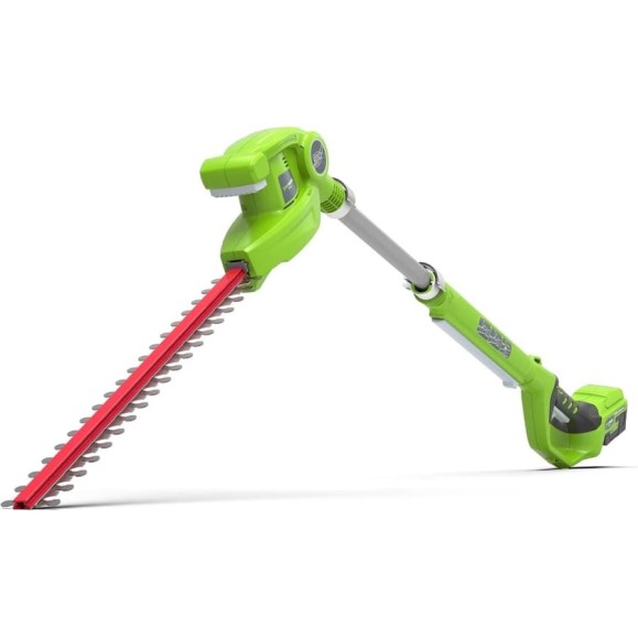 Штанговый аккумуляторный кусторез Greenworks G24PH51 24V 2300707 Штанговый аккумуляторный кусторез Greenworks G24PH51 24V 2300707