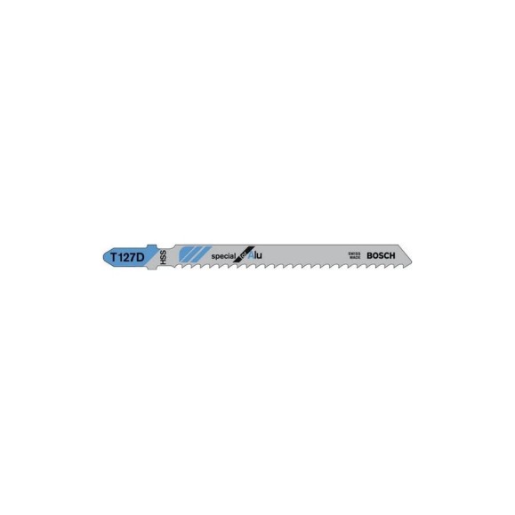 Пилки для лобзика по металлу (74 мм; 100 шт.) T127D Bosch 2.608.631.966