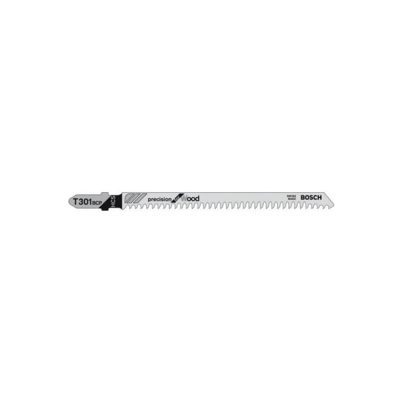 Пилки T301ВСР для лобзика по дереву 5 шт. (91 мм; HCS) BOSCH 2.608.633.A37 Пилки T301ВСР для лобзика по дереву 5 шт. (91 мм; HCS) BOSCH 2.608.633.A37