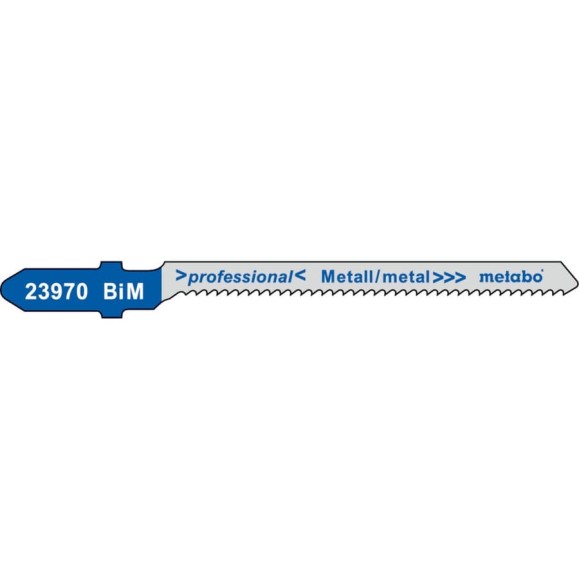 Пилки по стали и цветным металлам T118EOF (57х1,5 мм, BIM, 5 шт.) Metabo 623970000 Пилки по стали и цветным металлам T118EOF (57х1,5 мм, BIM, 5 шт.) Metabo 623970000