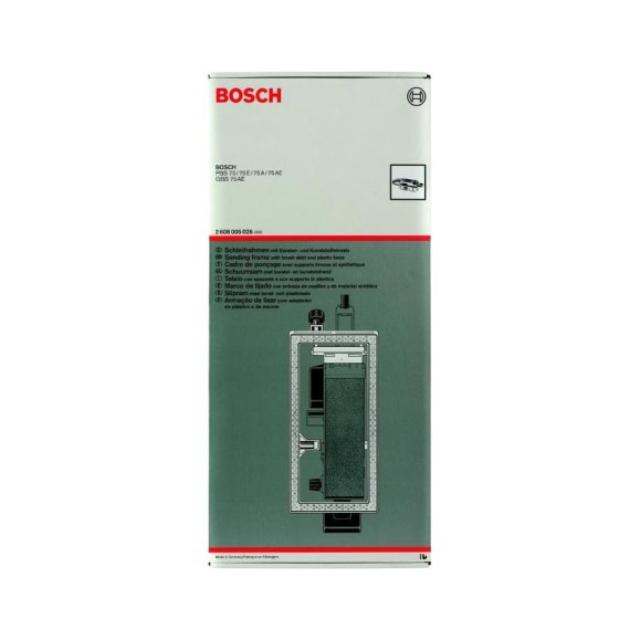 Шлифовальная рама Bosch для PBS/GBS 75 2608005026 Шлифовальная рама Bosch для PBS/GBS 75 2608005026