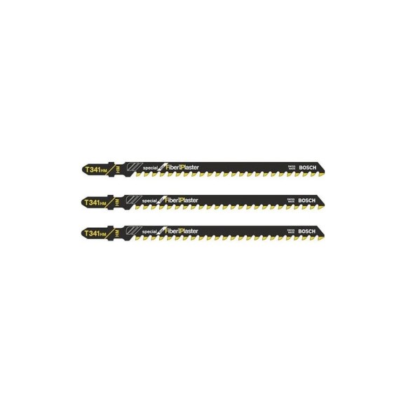 Пилки для лобзика (106 мм; 3 шт.) T341HM Bosch 2608633176 Пилки для лобзика (106 мм; 3 шт.) T341HM Bosch 2608633176