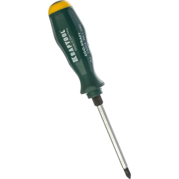 Ударная отвертка EGO-KRAFT PH №1-80 мм KRAFTOOL 25004-1-080 Ударная отвертка EGO-KRAFT PH №1-80 мм KRAFTOOL 25004-1-080