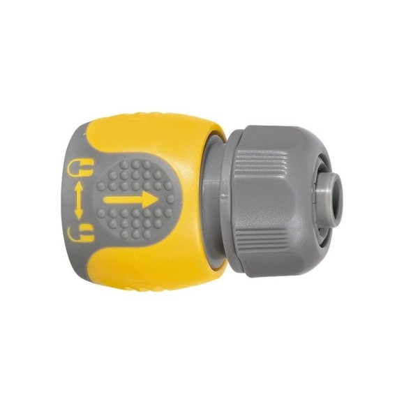 Соединитель двухкомпонентный для шланга 1/2" PALISAD Luxe 66243 Соединитель двухкомпонентный для шланга 1/2" PALISAD Luxe 66243