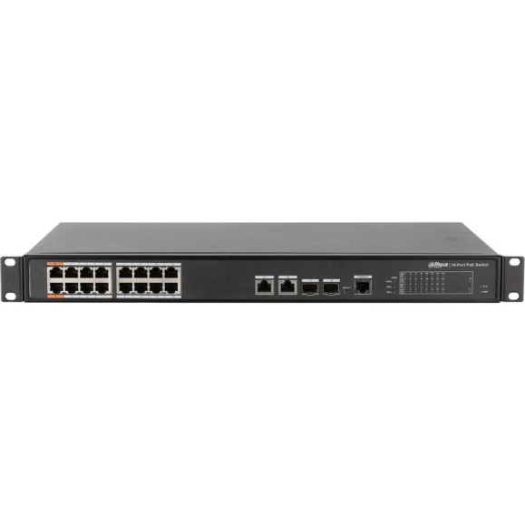Управляемый 16 портовый РоЕ коммутатор Dahua DH-PFS4218-16ET-240 16499 Управляемый 16 портовый РоЕ коммутатор Dahua DH-PFS4218-16ET-240 16499