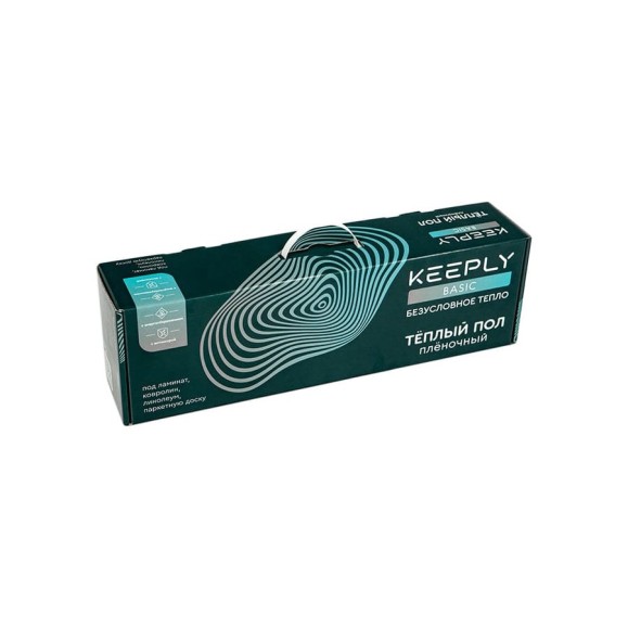 Комплект тёплого пола KEEPLY 140 Вт/м Basic, 2,5 м.кв, 350Вт KPL005504 Комплект тёплого пола KEEPLY 140 Вт/м Basic, 2,5 м.кв, 350Вт KPL005504