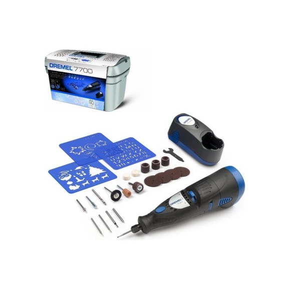 Набор Dremel: прямая шлифмашина 7700 + 25 насадок F0137700KK Набор Dremel: прямая шлифмашина 7700 + 25 насадок F0137700KK