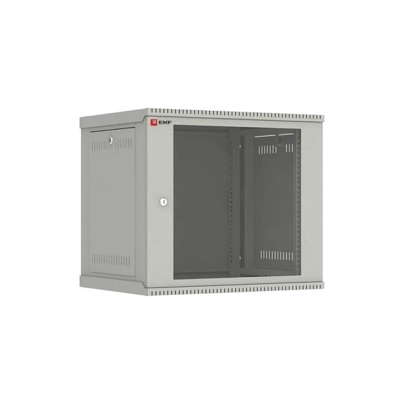 Телекоммуникационный настенный шкаф EKF 9U 600х450 дверь стекло, Astra E серия PROxima SQITB9G450DE Телекоммуникационный настенный шкаф EKF 9U 600х450 дверь стекло, Astra E серия PROxima SQITB9G450DE