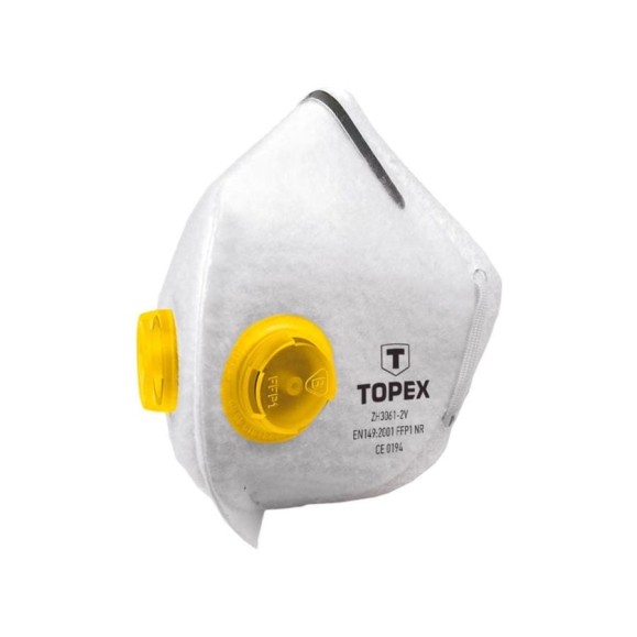 Защитная маска TOPEX 2 клапана FFP2 82S138 Защитная маска TOPEX 2 клапана FFP2 82S138