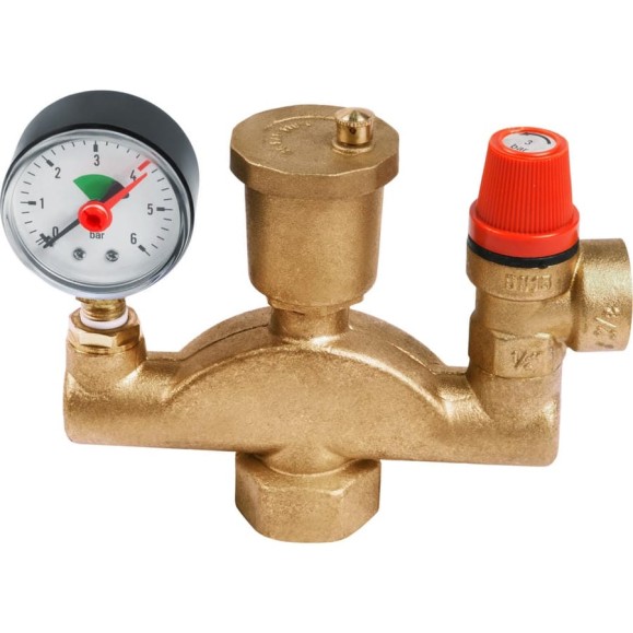 Группа безопасности котла Unipump 1 - 3/4 43580 Группа безопасности котла Unipump 1 - 3/4 43580