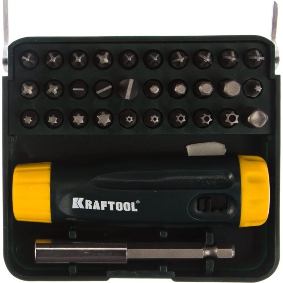 Реверсивная отвертка KRAFTOOL Cr-V 26142-H32 Реверсивная отвертка KRAFTOOL Cr-V 26142-H32