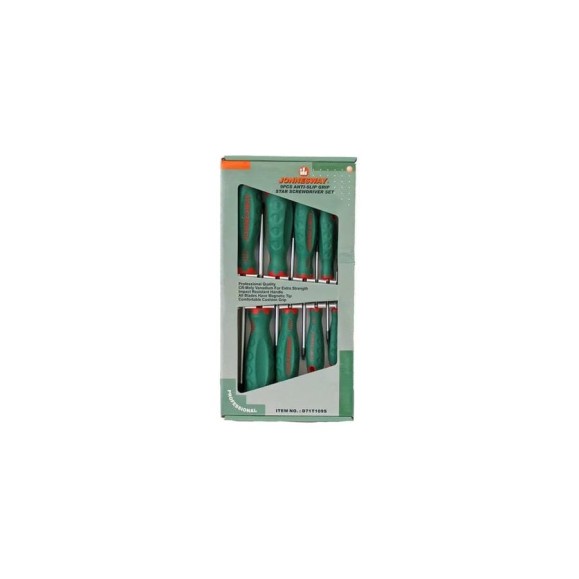 Набор отверток ANTI SLIP TORX T8-T40 Jonnesway D71T109S