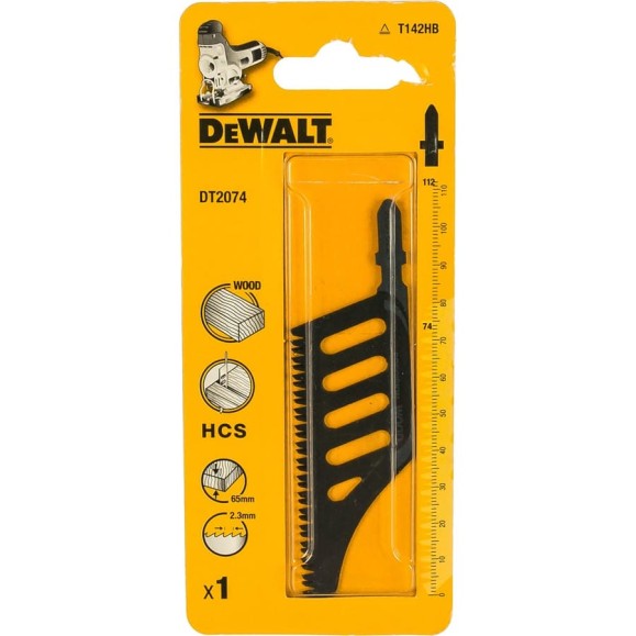 Пилка для лобзика HCS T142НВ DEWALT DT 2074 Пилка для лобзика HCS T142НВ DEWALT DT 2074