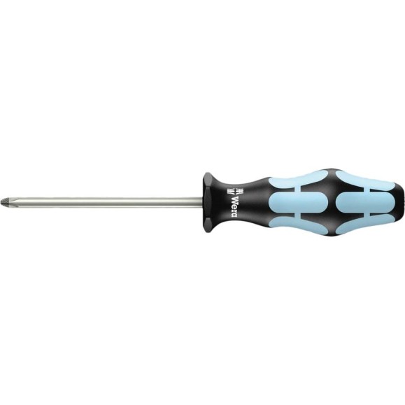 Крестовая отвертка Wera 3350 Phillips PH1х80 мм нержавеющая сталь WE-032021