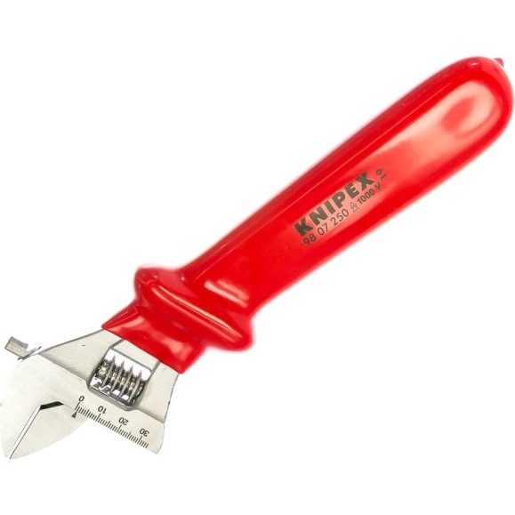 Разводной ключ KNIPEX KN-9807250 диэлектрический Разводной ключ KNIPEX KN-9807250 диэлектрический