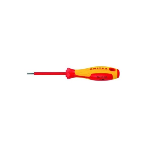 Отвертка для винтов с профилем внутренний шестигранник KNIPEX KN-981330 Отвертка для винтов с профилем внутренний шестигранник KNIPEX KN-981330