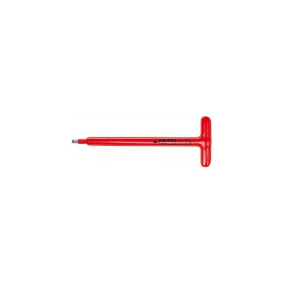 Отвертка для винтов с T-образной ручкой профиль внутренний шестигранник KNIPEX KN-981506 Отвертка для винтов с T-образной ручкой профиль внутренний шестигранник KNIPEX KN-981506