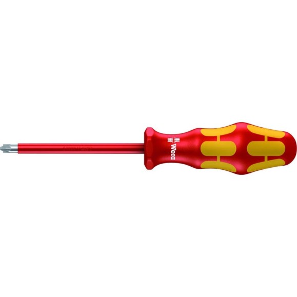 Отвертка диэлектрическая WERA 165 i PZ/S VDE PlusMinus, 1 x 80 мм WE-006190