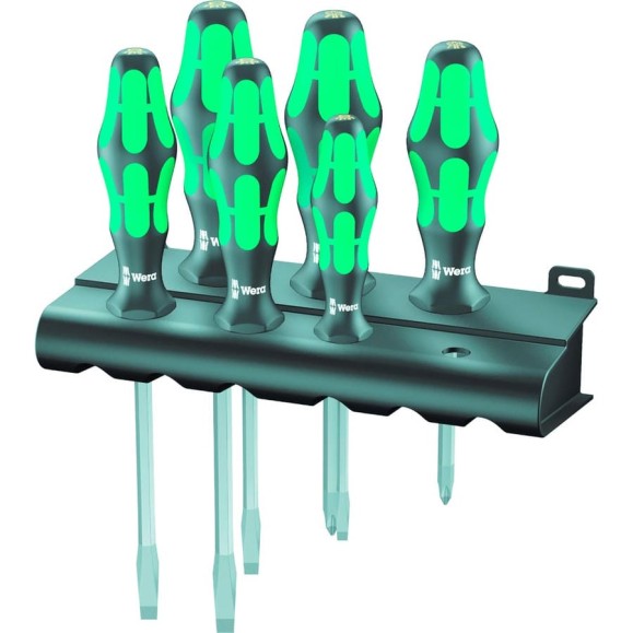Набор отверток 334 SK/6 SATZ 6-TLG./ SET 6 PCS. WERA WE-007680 Набор отверток 334 SK/6 SATZ 6-TLG./ SET 6 PCS. WERA WE-007680
