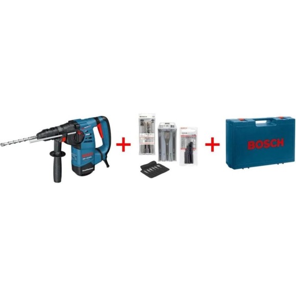Перфоратор Bosch GBH 3-28 DFR Professional + набор оснастки 061124A002 Перфоратор Bosch GBH 3-28 DFR Professional + набор оснастки 061124A002
