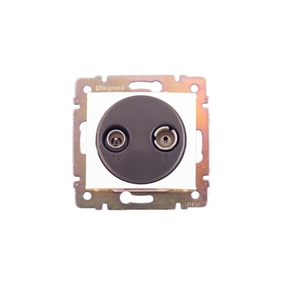 Розетка Legrand TV-FM Legrand Valena оконечная белый 774433 Розетка Legrand TV-FM Legrand Valena оконечная белый 774433
