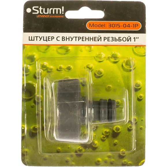 Штуцер с внутренней резьбой Sturm Professional 3015-04-1P 18221 Штуцер с внутренней резьбой Sturm Professional 3015-04-1P 18221