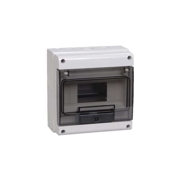 Щит IEK ЩРн-П-8 КМПн 1/8 прозрачная дверца, IP66, белый, ИЭК MKP73-N-08-66 Щит IEK ЩРн-П-8 КМПн 1/8 прозрачная дверца, IP66, белый, ИЭК MKP73-N-08-66