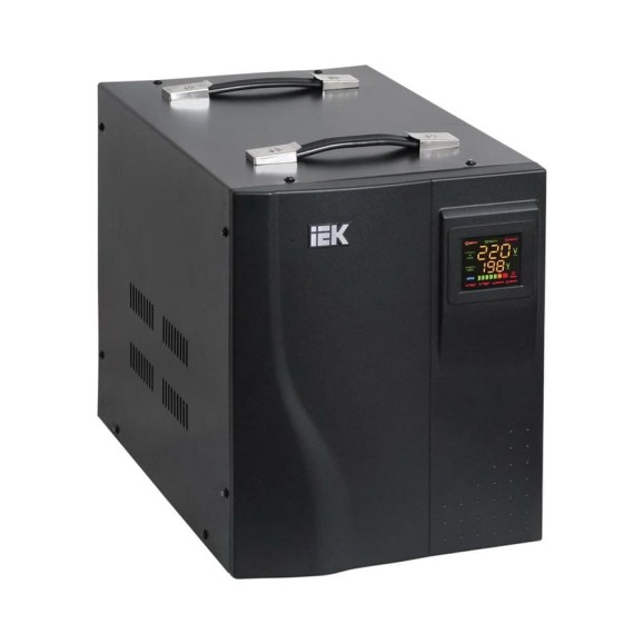 Переносной стабилизатор напряжения (1/220, 2кВА) IEK HOME СНР ИЭК IVS20-1-02000 Переносной стабилизатор напряжения (1/220, 2кВА) IEK HOME СНР ИЭК IVS20-1-02000