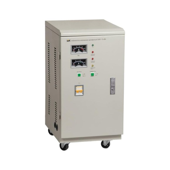 Стабилизатор напряжения IEK СНИ 1/220 15.0кВА ИЭК IVS10-1-15000 Стабилизатор напряжения IEK СНИ 1/220 15.0кВА ИЭК IVS10-1-15000