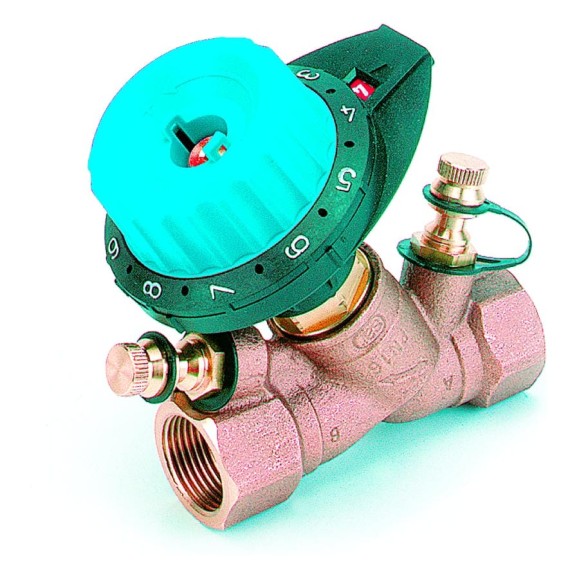 Балансировочный клапан COMAP 751R с пониженным Kv, с 2 измерительными ниппелеми, без дренажа 3/4" DN20, 0,115-1,89 7514061 Балансировочный клапан COMAP 751R с пониженным Kv, с 2 измерительными ниппелеми, без дренажа 3/4" DN20, 0,115-1,89 7514061