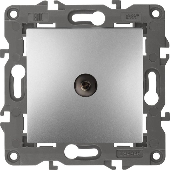 Розетка TV ЭРА 14-3101-03 одиночная, IP20, Elegance, алюминий Б0034292 Розетка TV ЭРА 14-3101-03 одиночная, IP20, Elegance, алюминий Б0034292