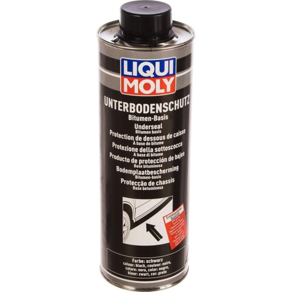 Антикор для днища кузова битум/смола (черный), 1л LIQUI MOLY Unterb.-Schutz 6112 Антикор для днища кузова битум/смола (черный), 1л LIQUI MOLY Unterb.-Schutz 6112