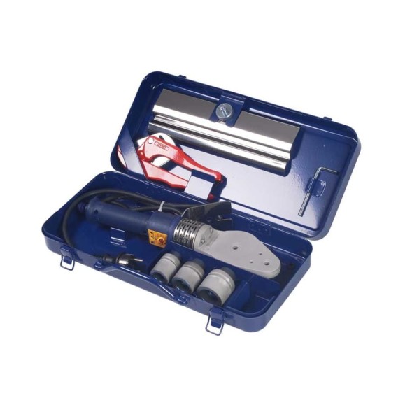 Комплект для сварки полипропиленовых труб DYTRON TraceWeld MINI P-4a 850 W, blue 4970 Комплект для сварки полипропиленовых труб DYTRON TraceWeld MINI P-4a 850 W, blue 4970