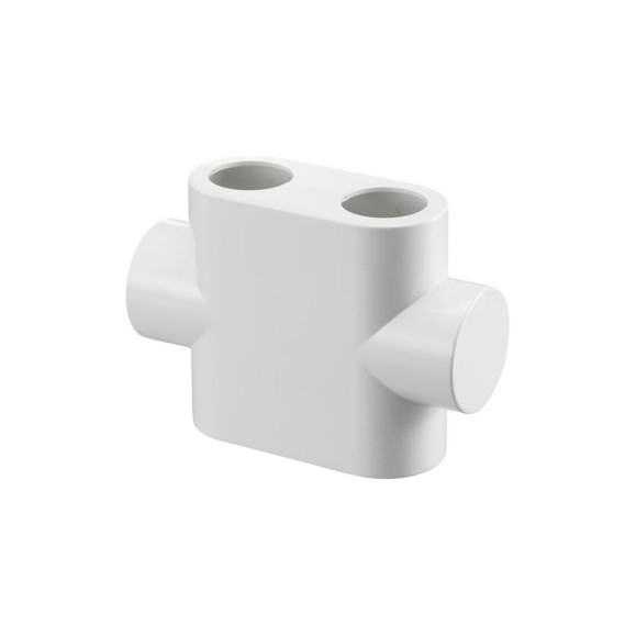 Декоративная крышка для Multiblock T Oventrop проходного, белая 1184095