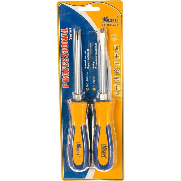 Усиленные отвертки KRAFT KT 700445 Усиленные отвертки KRAFT KT 700445