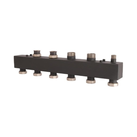 Коллектор ROMMER 3/4 отопительных контура, 1 1/2 RDG-0017-004034 RG008T2Q25G1JH Коллектор ROMMER 3/4 отопительных контура, 1 1/2 RDG-0017-004034 RG008T2Q25G1JH