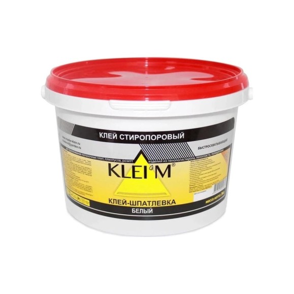 Стиропоровый клей-шпатлевка Master Klein Kleim 3,0 л 11603256 Стиропоровый клей-шпатлевка Master Klein Kleim 3,0 л 11603256